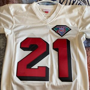Mitchell and Ness authentic Deion Sanders jersey